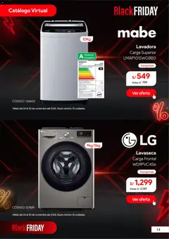 Vista previa de Black Friday de la tienda Hiraoka válido desde 24/11/2025 | Página: 15