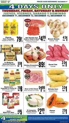 Ad Preview of Rancho Markets Weekly Ad from 12/09/2025 | Page: 5