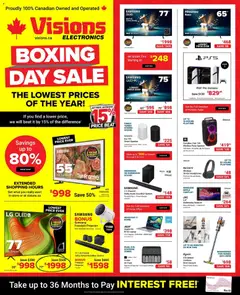 Un aperçu du dépliant Weekly flyer / circulaire du magasin Visions est valide à partir 24 déc. 2025