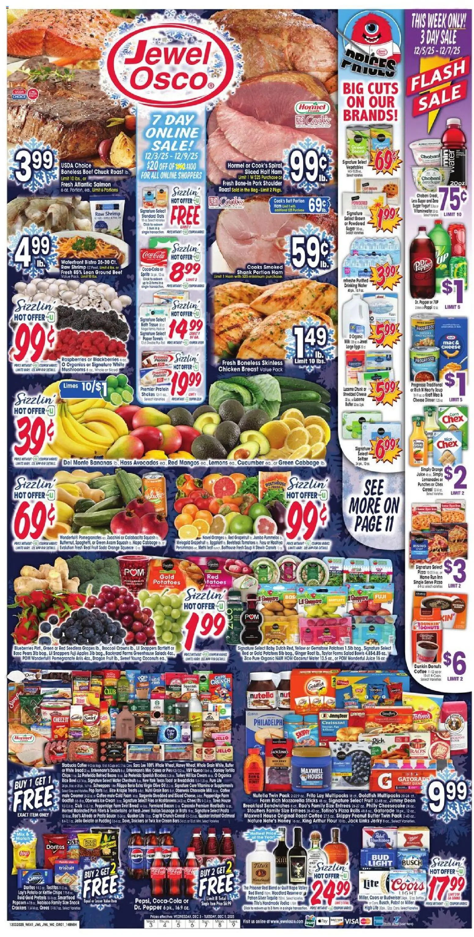 Ad Preview of Jewel Osco Weekly Ad from 12/03/2025