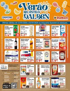 Pré-Visualização do folheto "Ofertas da semana" da loja Supermercado Dalben válido a partir de 23/01/2026