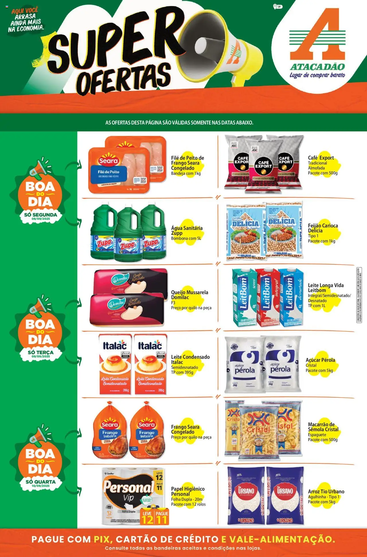 Atacadão folheto "Ofertas - DF" válido a partir de 08/09/2025 - número de página 1