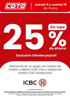 Vista previa del folleto de la tienda Coto válido desde el 05/03/2026 
