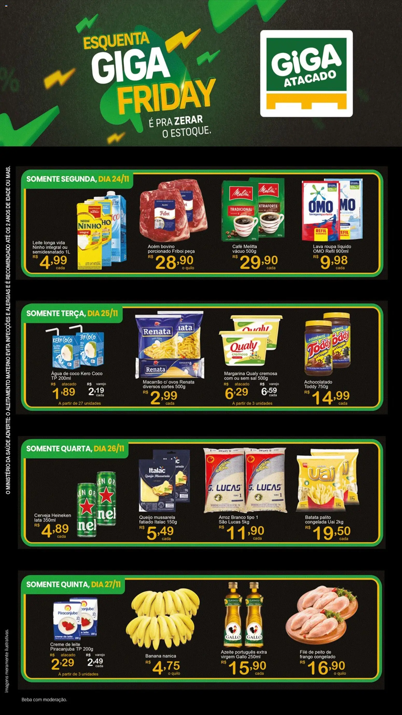 Pré-Visualização do folheto "Black Friday" da loja GIGA Atacado válido a partir de 24/11/2025