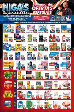 Pré-Visualização do folheto "Higa's Supermercado - Ofertas da semana" da loja Higa's Supermercado válido a partir de 29/04/2026