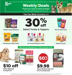Ad Preview of Pet Supplies Plus Ad from 11/03/2025