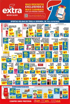 Pré-Visualização do folheto "Ofertas de Mercado" da loja Extra válido a partir de 16/09/2025