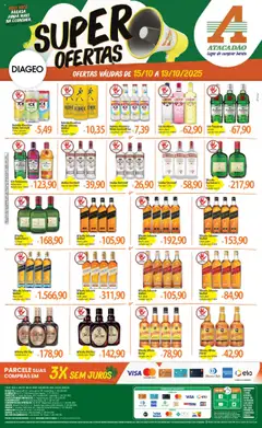 Pré-Visualização do folheto "Ofertas - SC" da loja Atacadão válido a partir de 15/10/2025