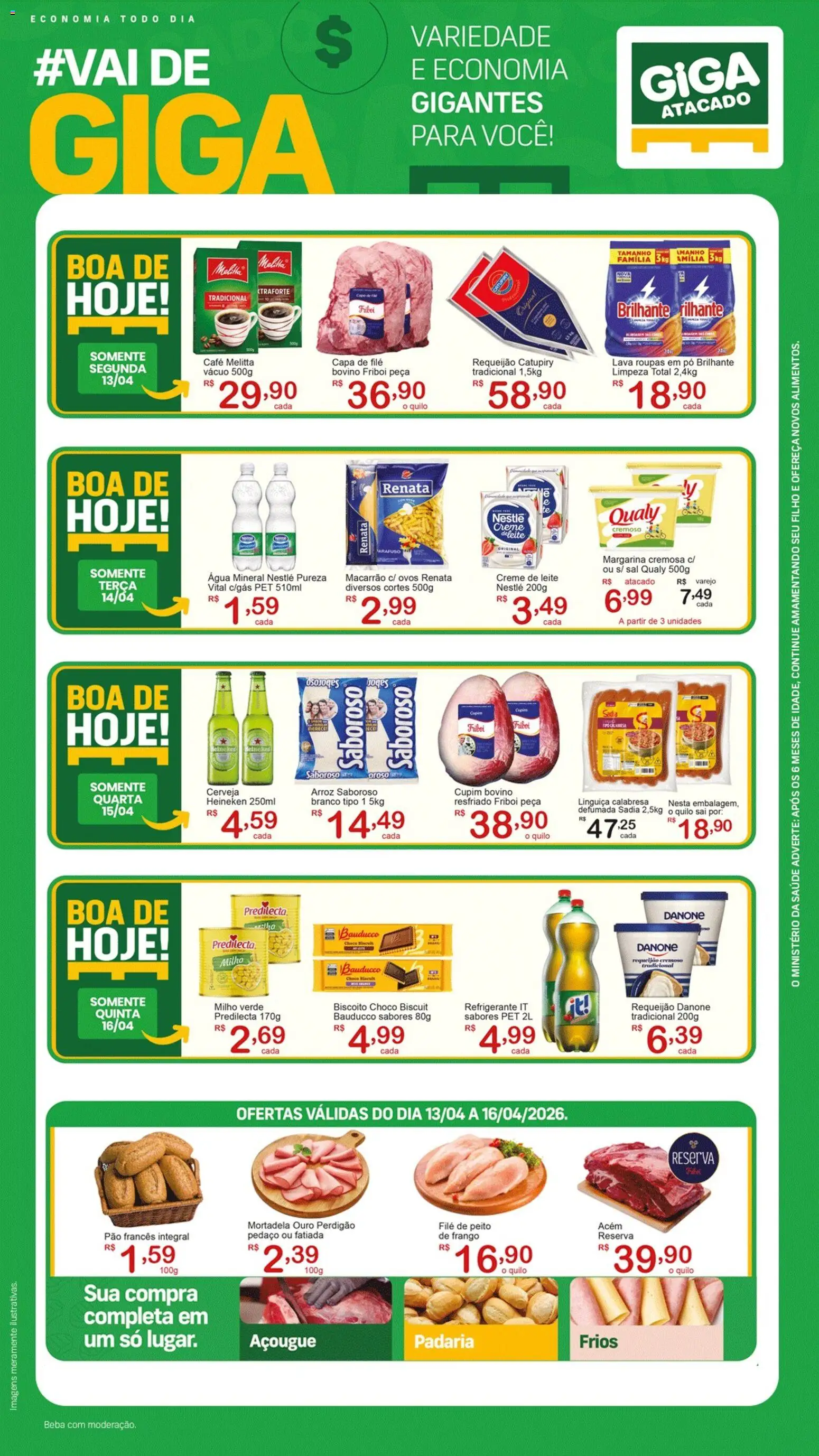 Pré-Visualização do folheto "GIGA Atacado - Ofertas da semana" da loja GIGA Atacado válido a partir de 13/04/2026