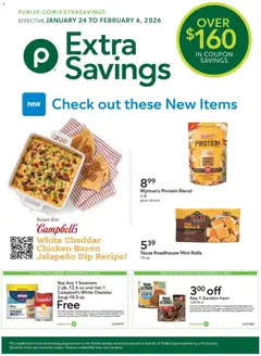 Ad Preview of Publix Extra Savings from 01/24/2026