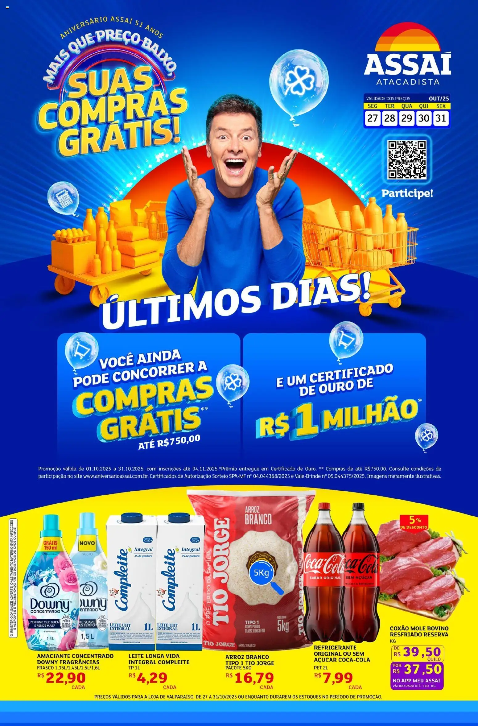 Assaí Atacadista folheto "Encarte - GO" válido a partir de 27/10/2025 - número de página 1