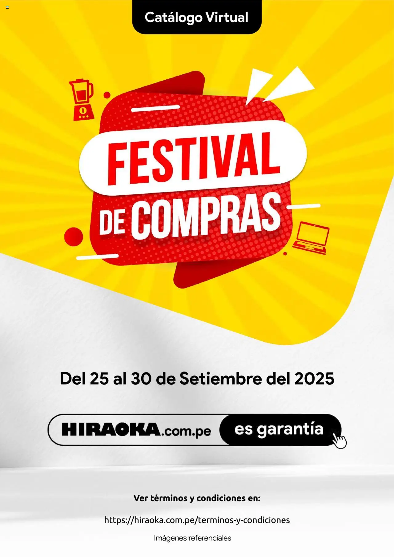 Hiraoka Catálogo (25/09/2025 - 30/09/2025) - ofertas de hoy - número de página 1