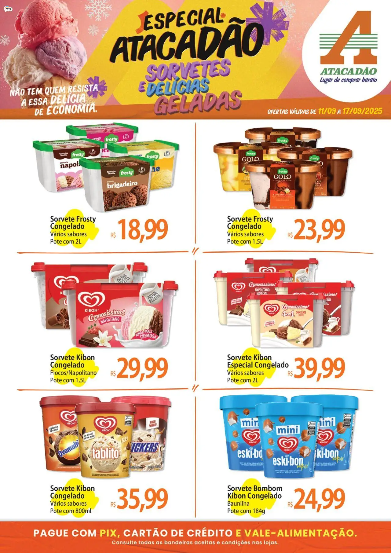 Atacadão folheto "Ofertas - CE" válido a partir de 11/09/2025 - número de página 1