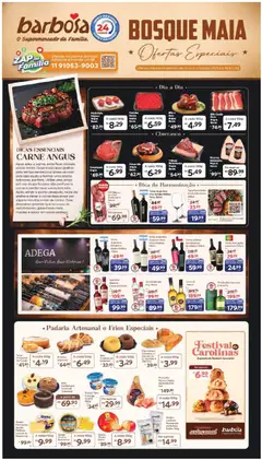 Pré-Visualização do folheto "Barbosa Supermercados ofertas Loja Bosque Maia" da loja Barbosa Supermercados válido a partir de 08/04/2026