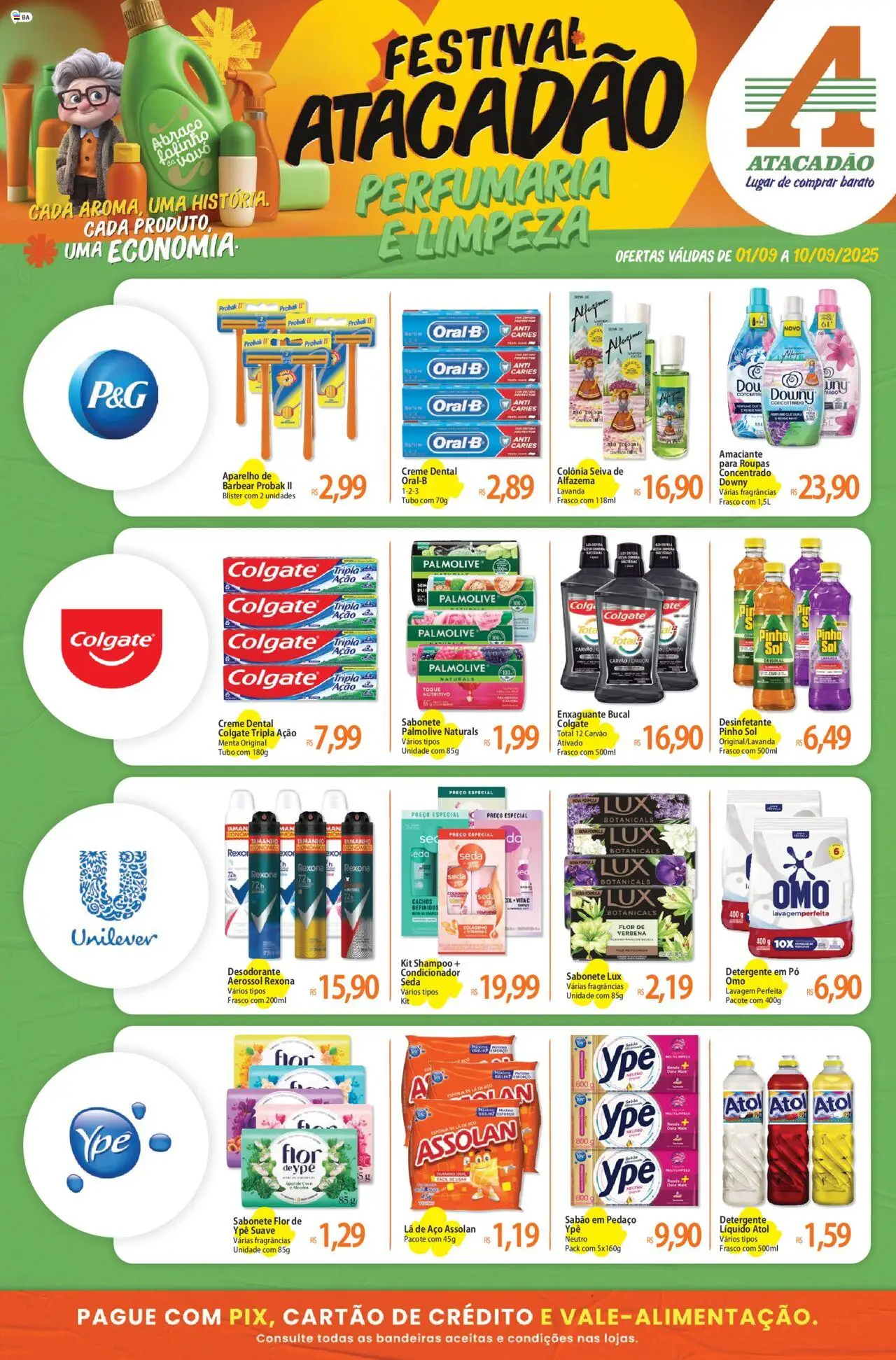Atacadão folheto "Ofertas - BA" válido a partir de 01/09/2025 - número de página 1
