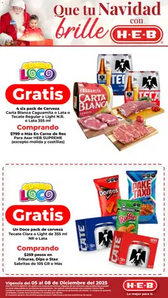 Vista previa las ofertas de la tienda H-E-B - Folleto desde el 05/12/2025 