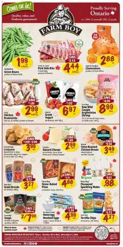 Un aperçu du dépliant Weekly flyer / circulaire du magasin Farm Boy est valide à partir 30 oct. 2025