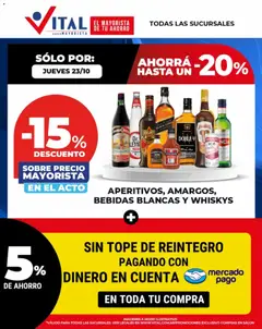 Vista previa del folleto de la tienda Vital válido desde el 23/10/2025 