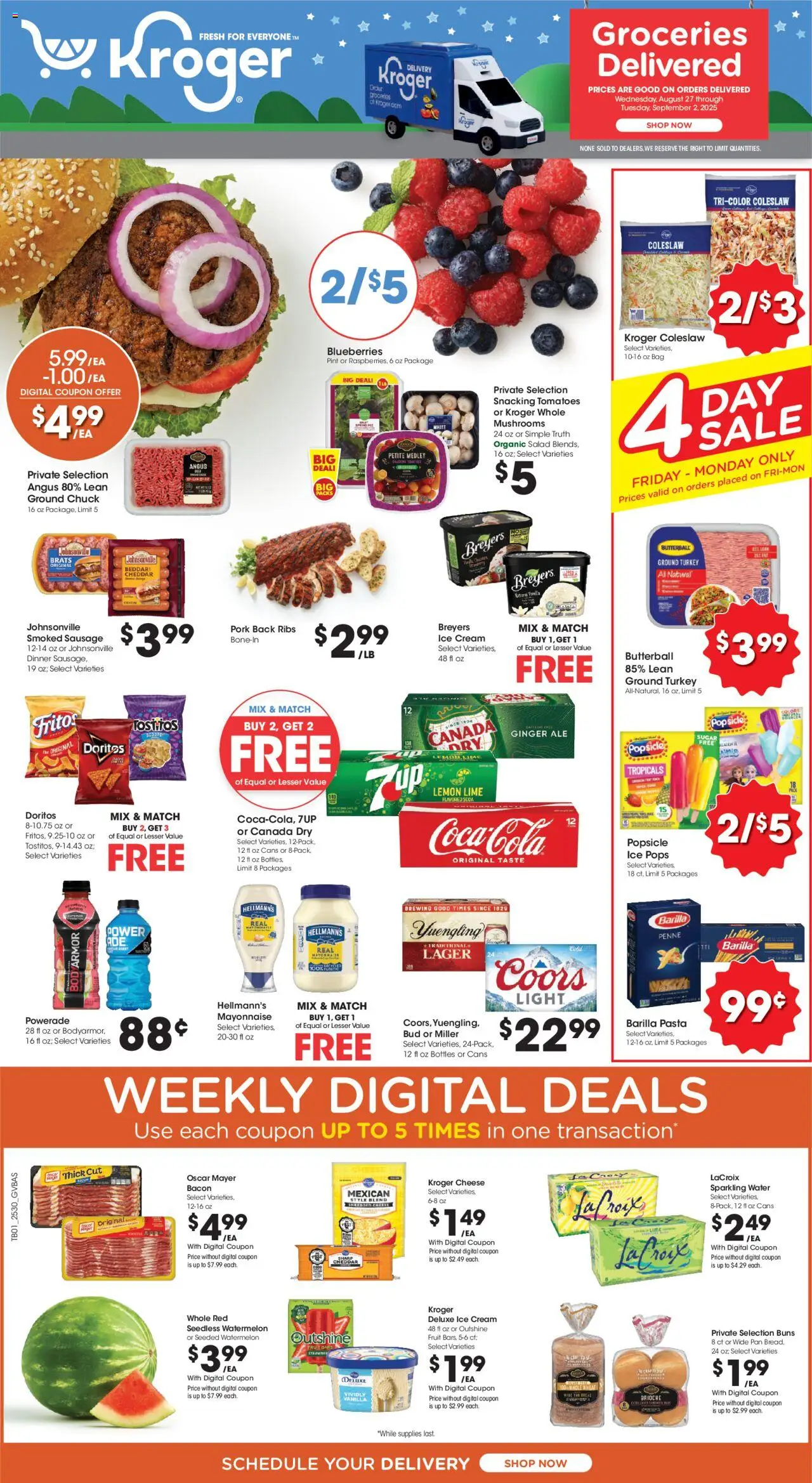 Kroger Weekly ads from 08/27/2025 >> Ad for next week - Page number 1