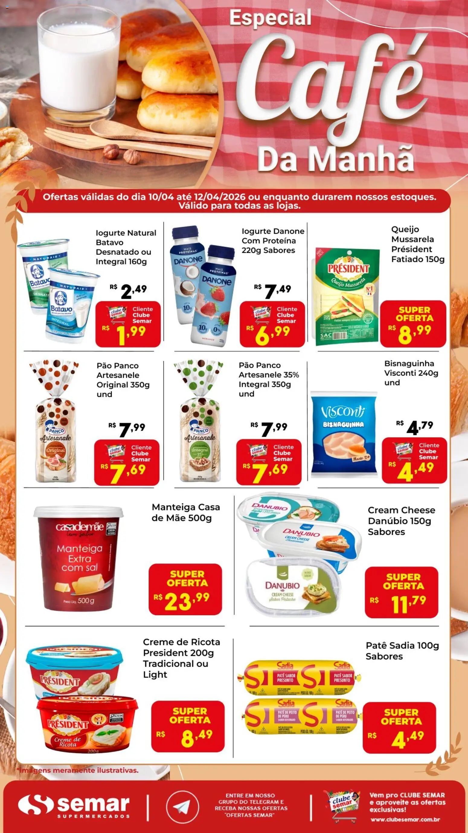Pré-Visualização do folheto "Semar Supermercado ofertas Especial Café" da loja Semar Supermercado válido a partir de 10/04/2026
