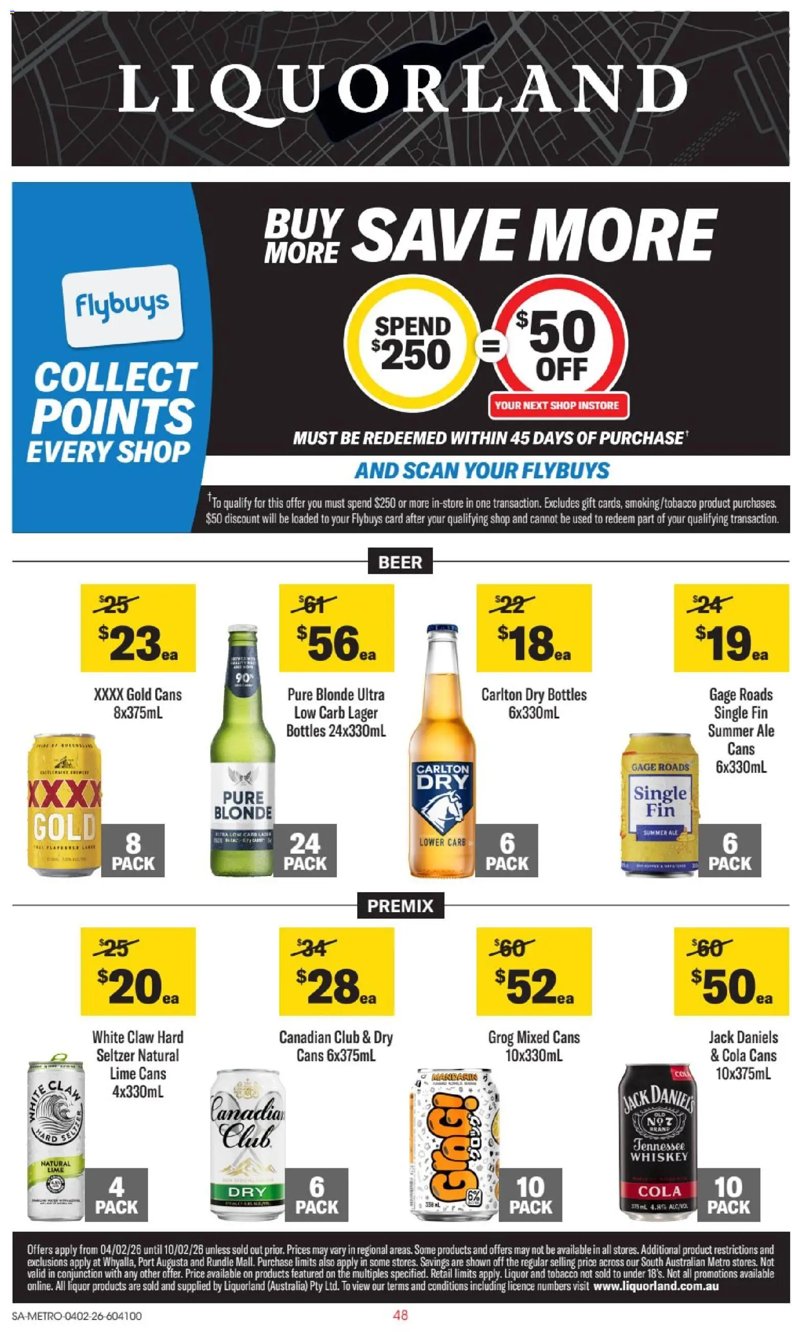 Preview of catalogue Catalogue SA from shop Liquorland valid 04/02/2026
