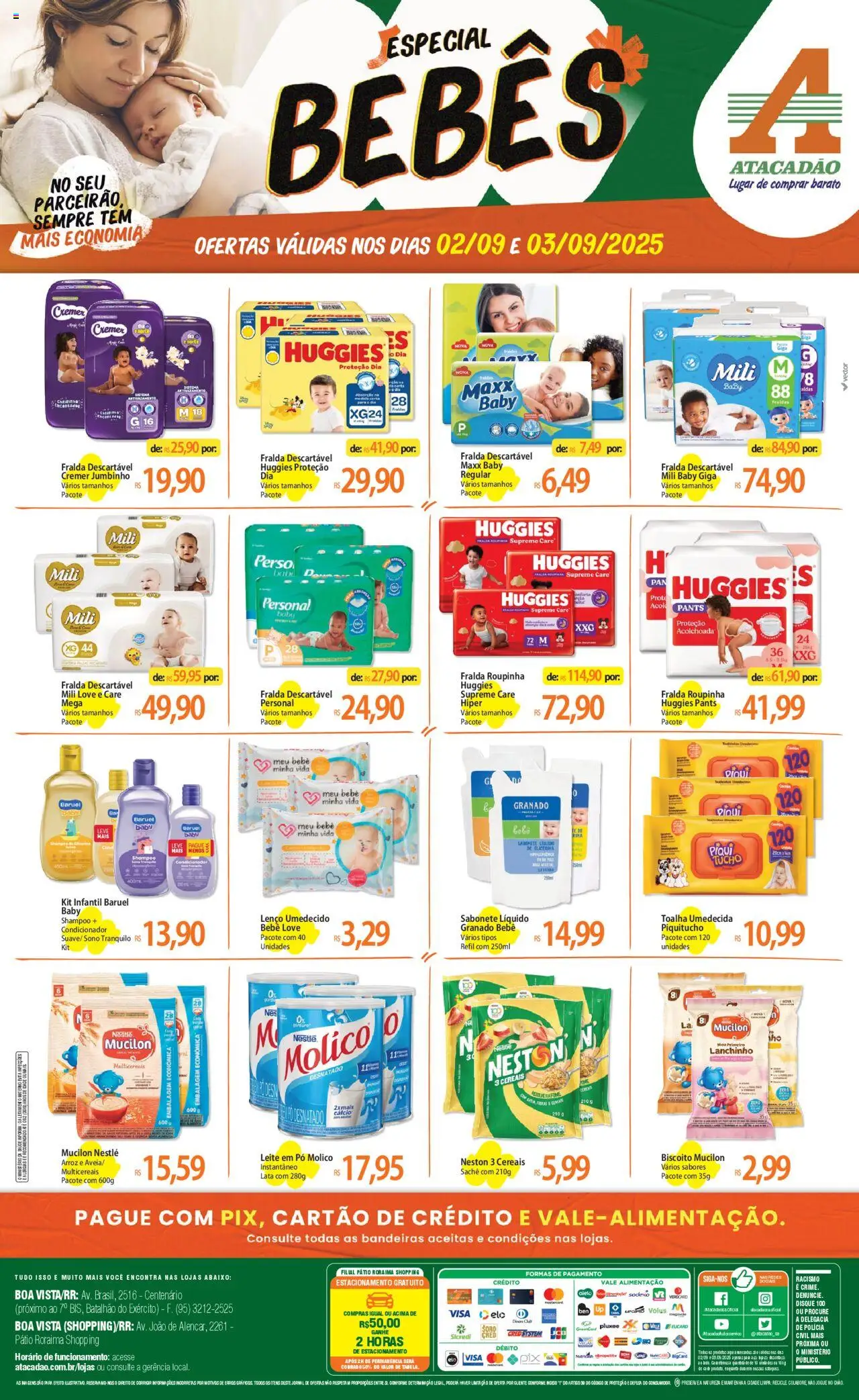 Atacadão folheto "Ofertas - RR" válido a partir de 02/09/2025 - número de página 1