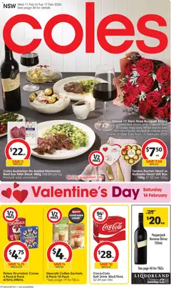 Preview of catalogue Catalogue from shop Coles valid 11/02/2026