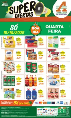 Pré-Visualização do folheto "Ofertas - AL" da loja Atacadão válido a partir de 15/10/2025