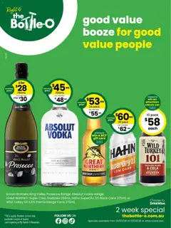 Preview of catalogue The Bottle-O catalogue ALONNAH from shop The Bottle-O valid 30/03/2026