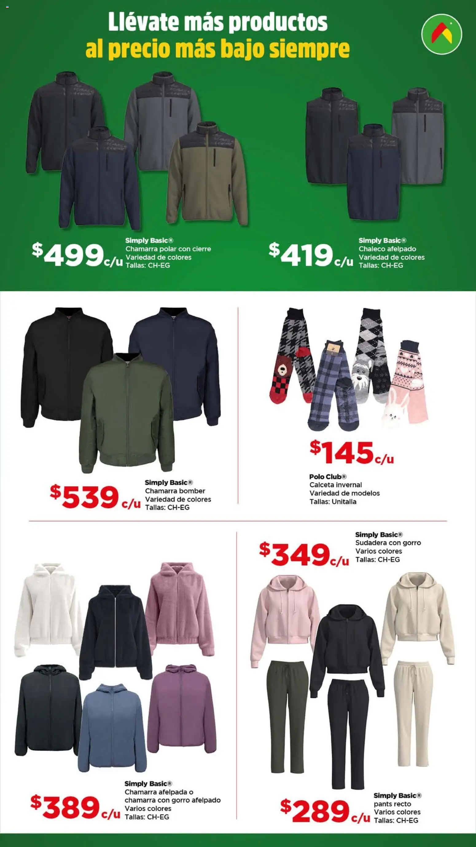 Vista previa las ofertas de la tienda Bodega Aurrerá - Folleto Llévate más productos al precio más bajo desde el 01/01/2026 