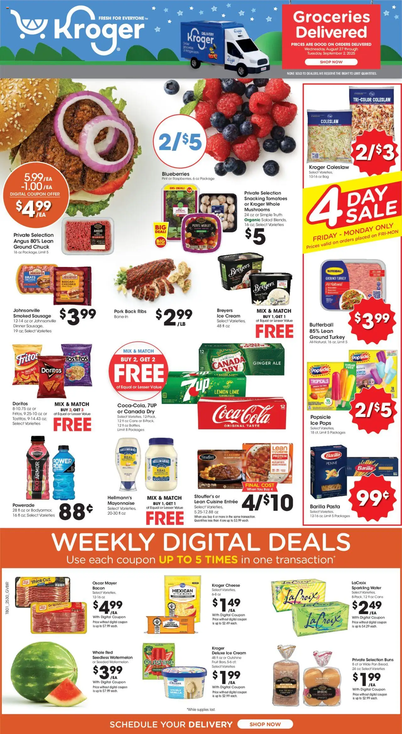 Kroger Weekly ads from 08/27/2025 >> Ad for next week - Page number 1