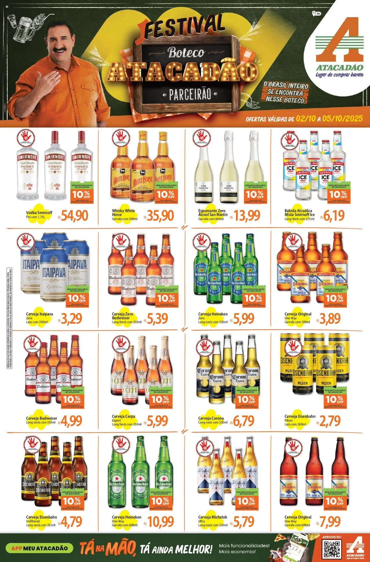 Atacadão folheto "Ofertas - MS" válido a partir de 02/10/2025 - número de página 1