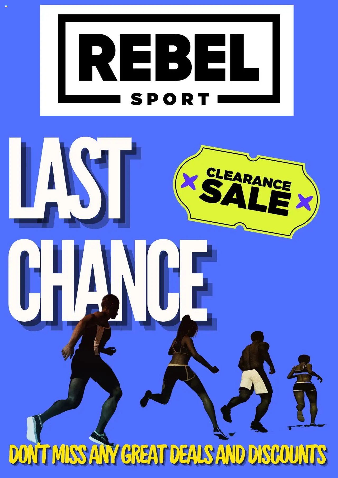 Catalogue Rebel Sport catalogue valid from 10 Aug 2025 - page 1