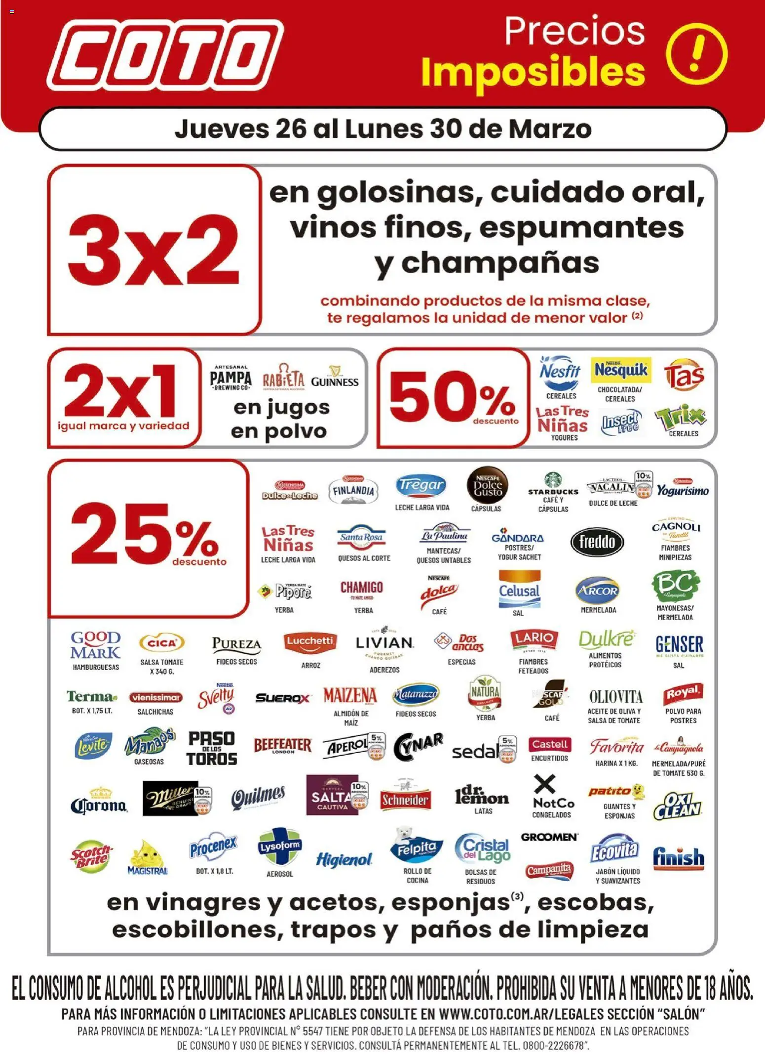 Vista previa del folleto de la tienda Coto válido desde el 26/03/2026 