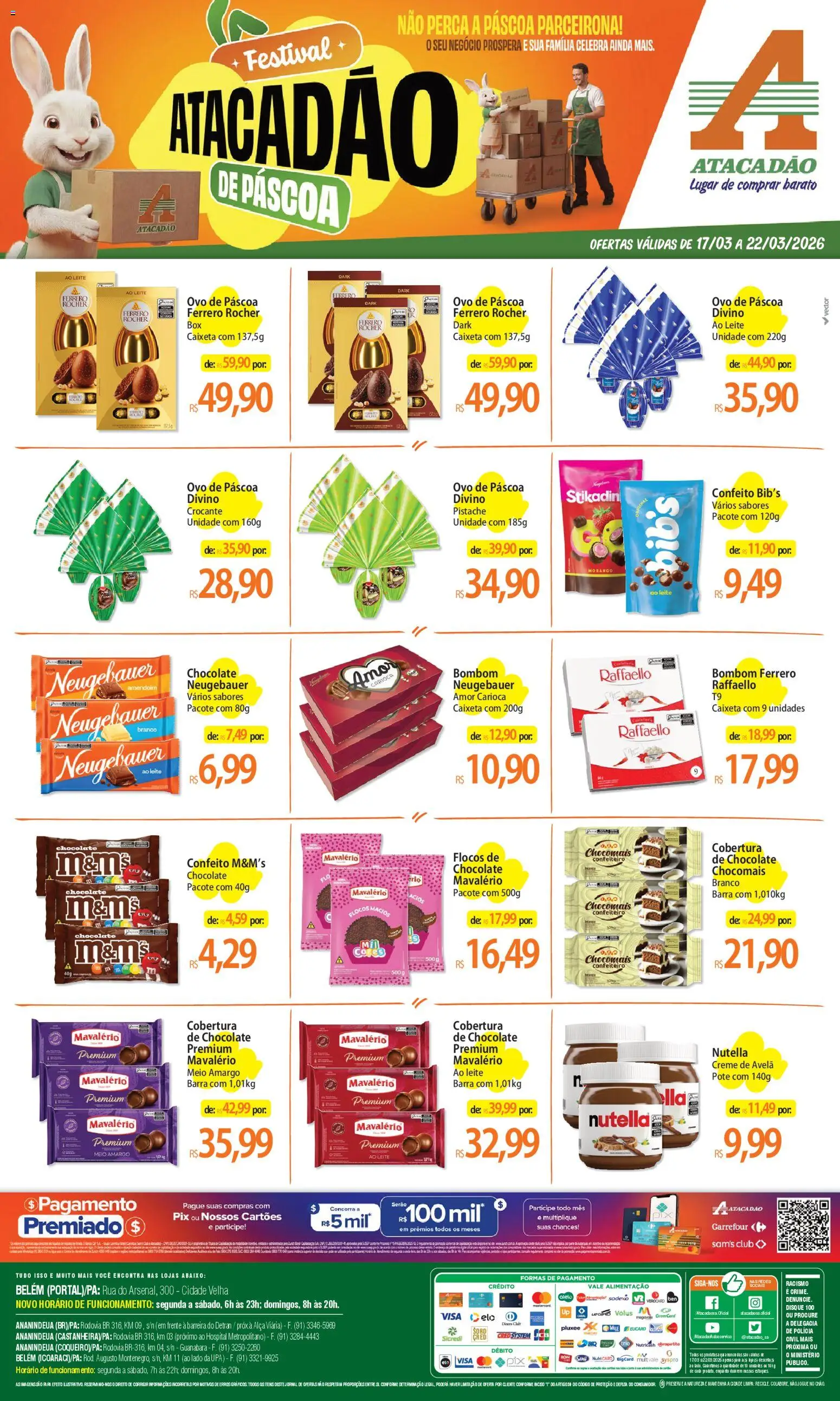 Pré-Visualização do folheto "Atacadão ofertas - PA" da loja Atacadão válido a partir de 17/03/2026