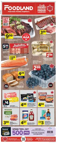 Preview of leaflet Weekly Flyer - NS from shop Foodland is valid from Jul 17, 2025