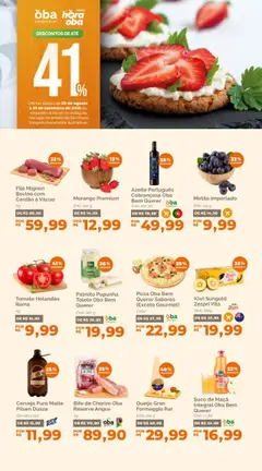 Pré-Visualização do folheto "Ofertas da semana" da loja Oba Hortifruti válido a partir de 29/08/2025