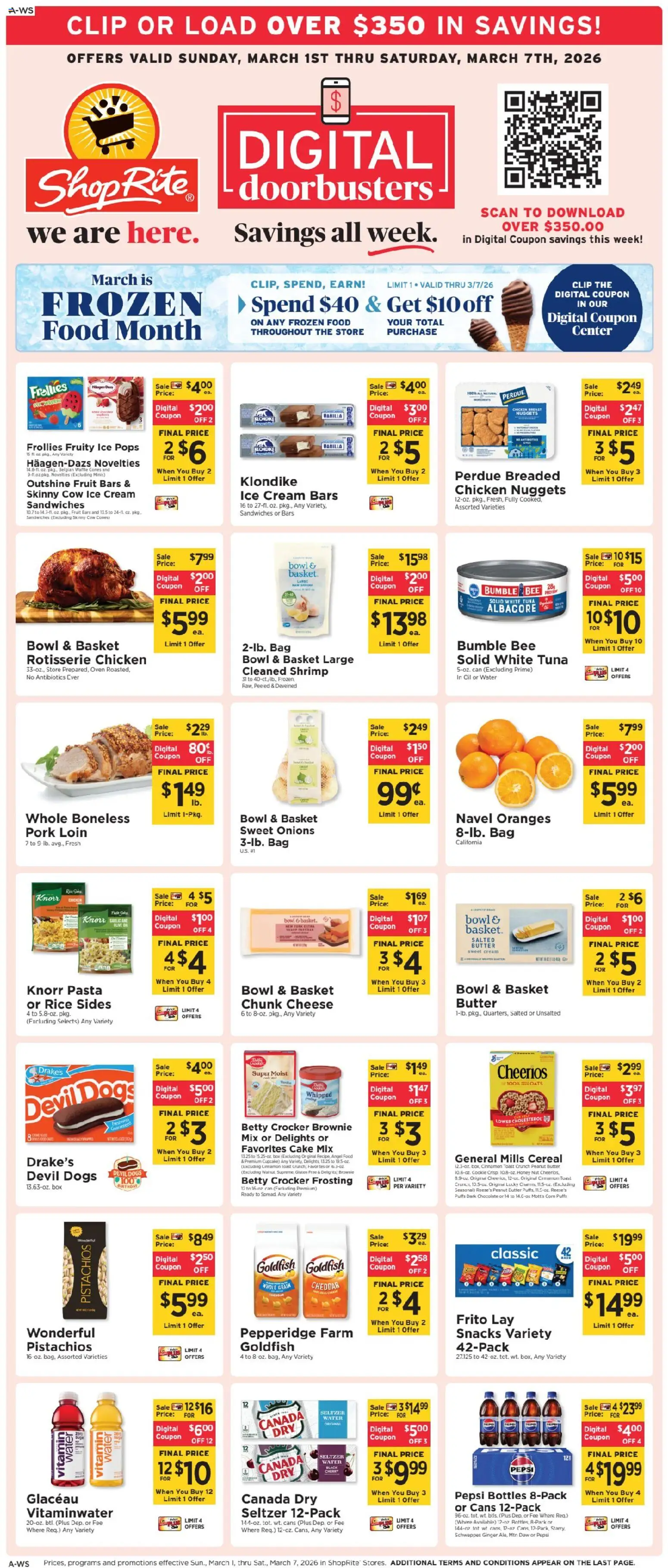 Ad Preview of ShopRite Weekly Ad 2 from 03/01/2026