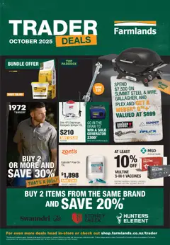 Preview of catalogue Catalogue from shop Farmlands valid 1 Oct 2025