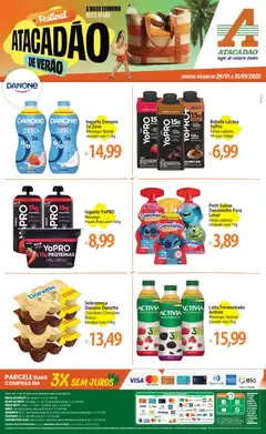 Pré-Visualização do folheto "Ofertas - DF" da loja Atacadão válido a partir de 24/01/2026
