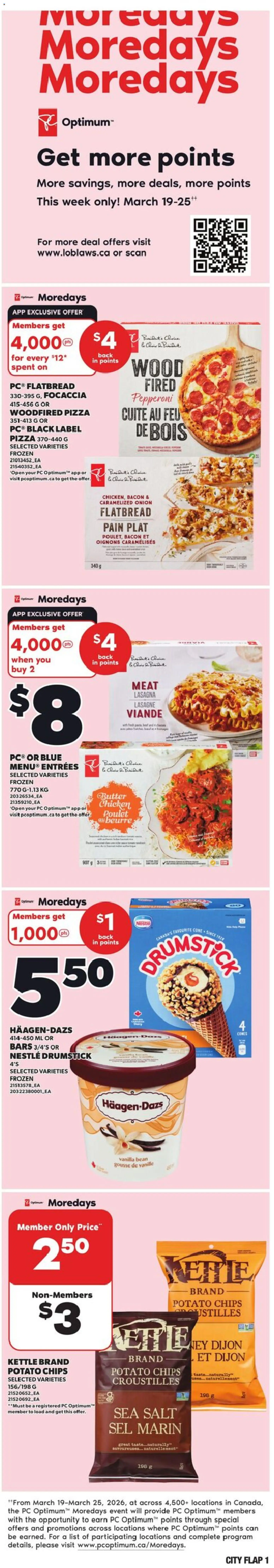 Preview of leaflet Weekly Flyer - AB from shop Loblaws is valid from Mar 19, 2026