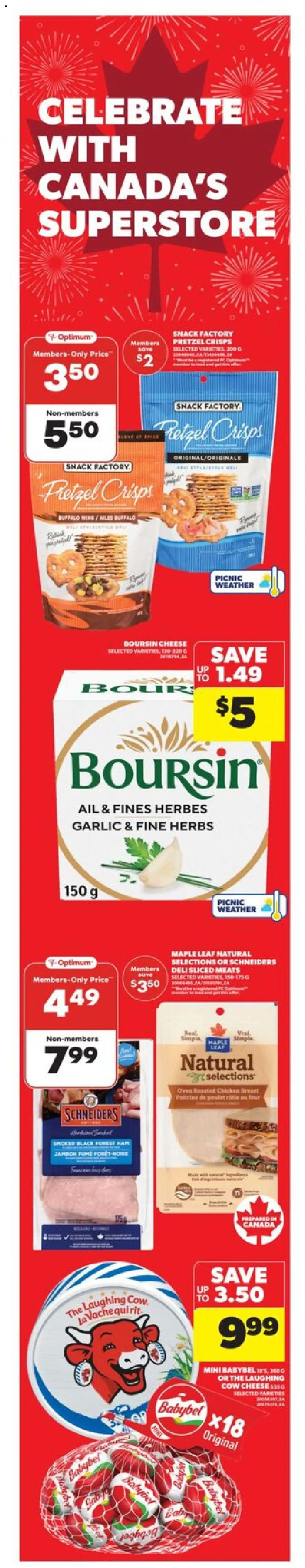 Real Canadian Superstore flyer valid from Jun 19, 2025 - page number 1