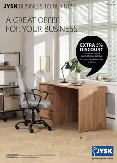 Preview of leaflet 2025 BUSINESS TO BUSINESS CATALOGUE from shop JYSK is valid from Aug 14, 2025