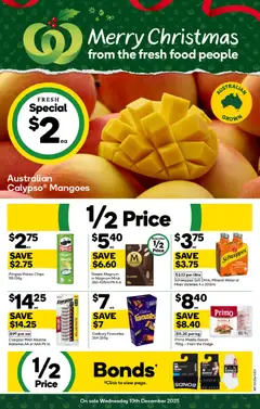 Preview of catalogue Weekly Specials Catalogue VIC from shop Woolworths valid 10/12/2025