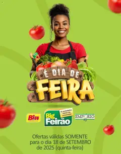 Pré-Visualização do folheto "Ofertas do Dia" da loja Big Supermercados válido a partir de 18/09/2025