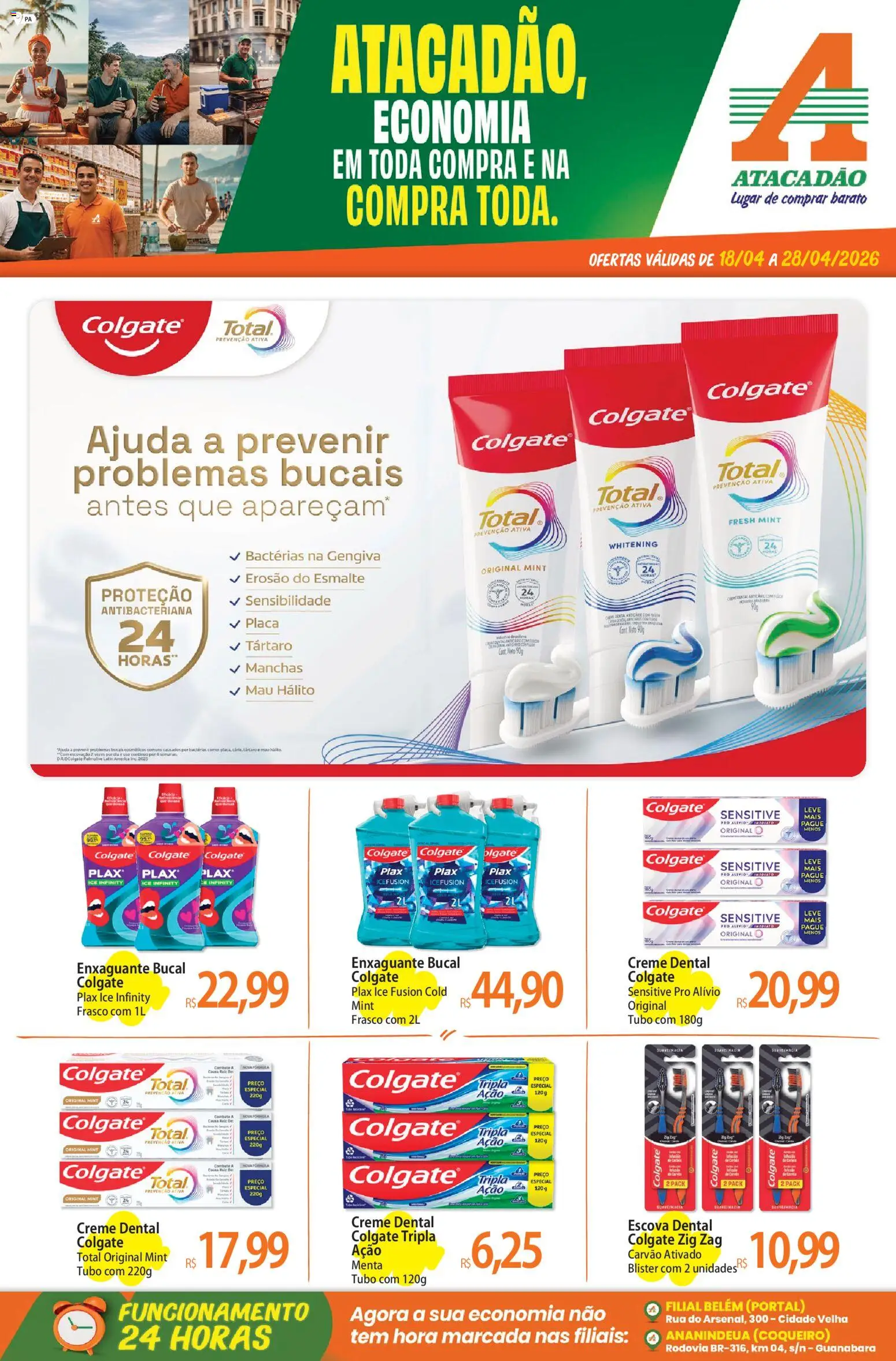 Pré-Visualização do folheto "Atacadão ofertas - PA" da loja Atacadão válido a partir de 18/04/2026