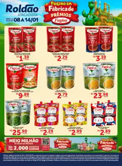 Pré-Visualização do folheto "Ofertas Fugini" da loja Roldão válido a partir de 08/01/2026