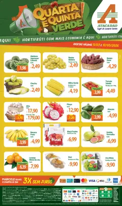 Pré-Visualização do folheto "Atacadão ofertas - RS" da loja Atacadão válido a partir de 11/03/2026