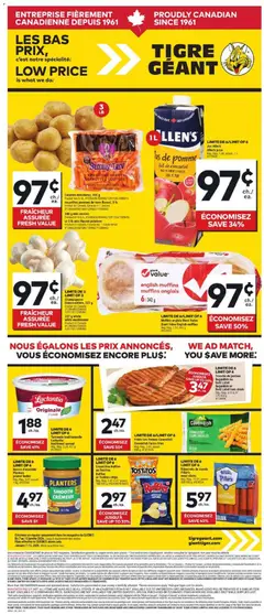 Un aperçu du dépliant Weekly Flyer du magasin Giant Tiger est valide à partir 7 janv. 2026