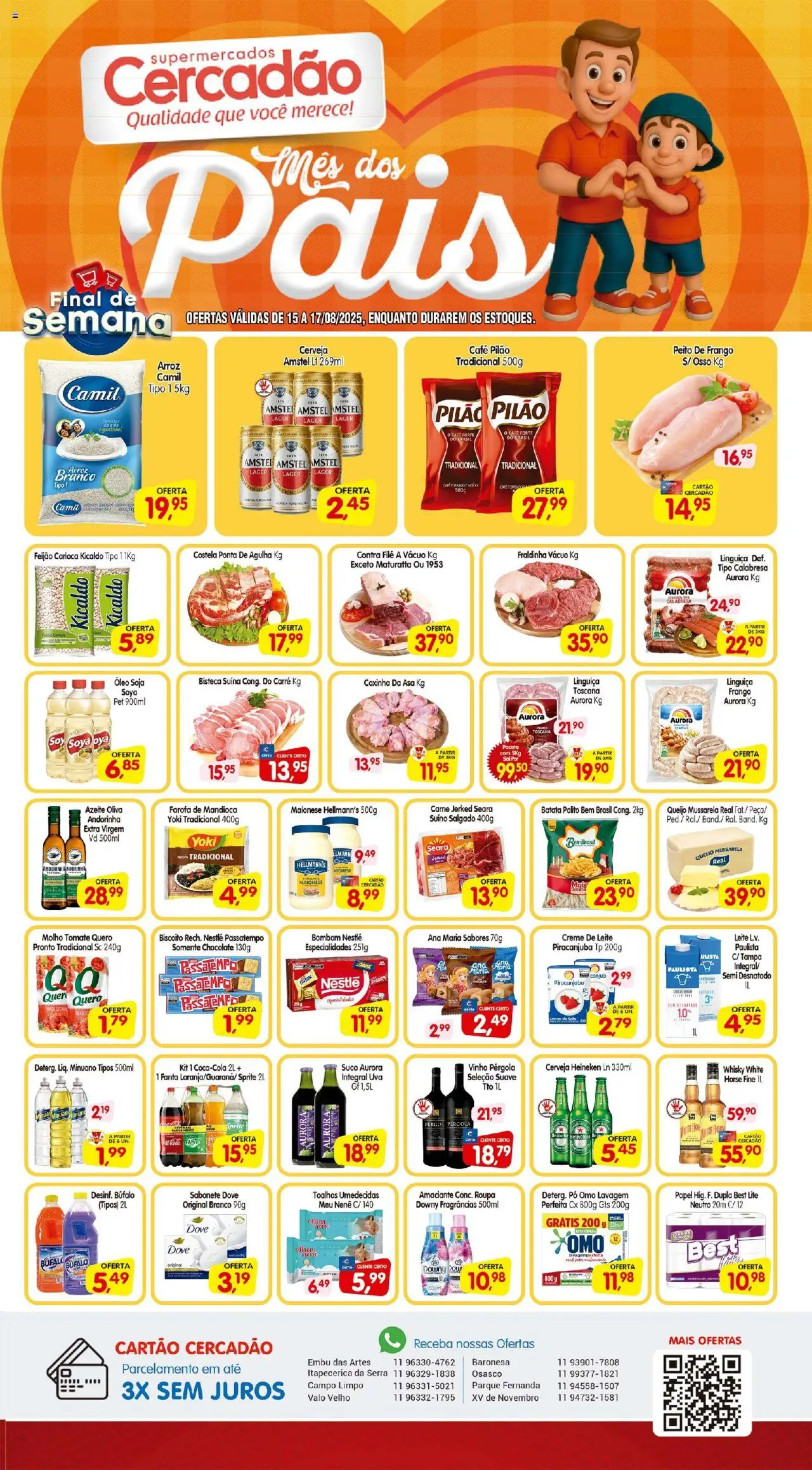 Cercadão folheto "Ofertas da semana" válido a partir de 15/08/2025 - número de página 1